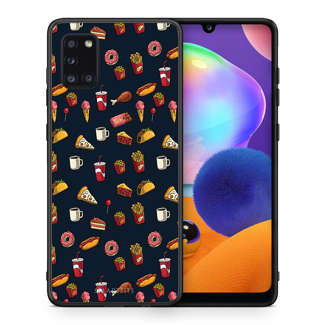 Random Hungry - Samsung Galaxy A31 θήκη