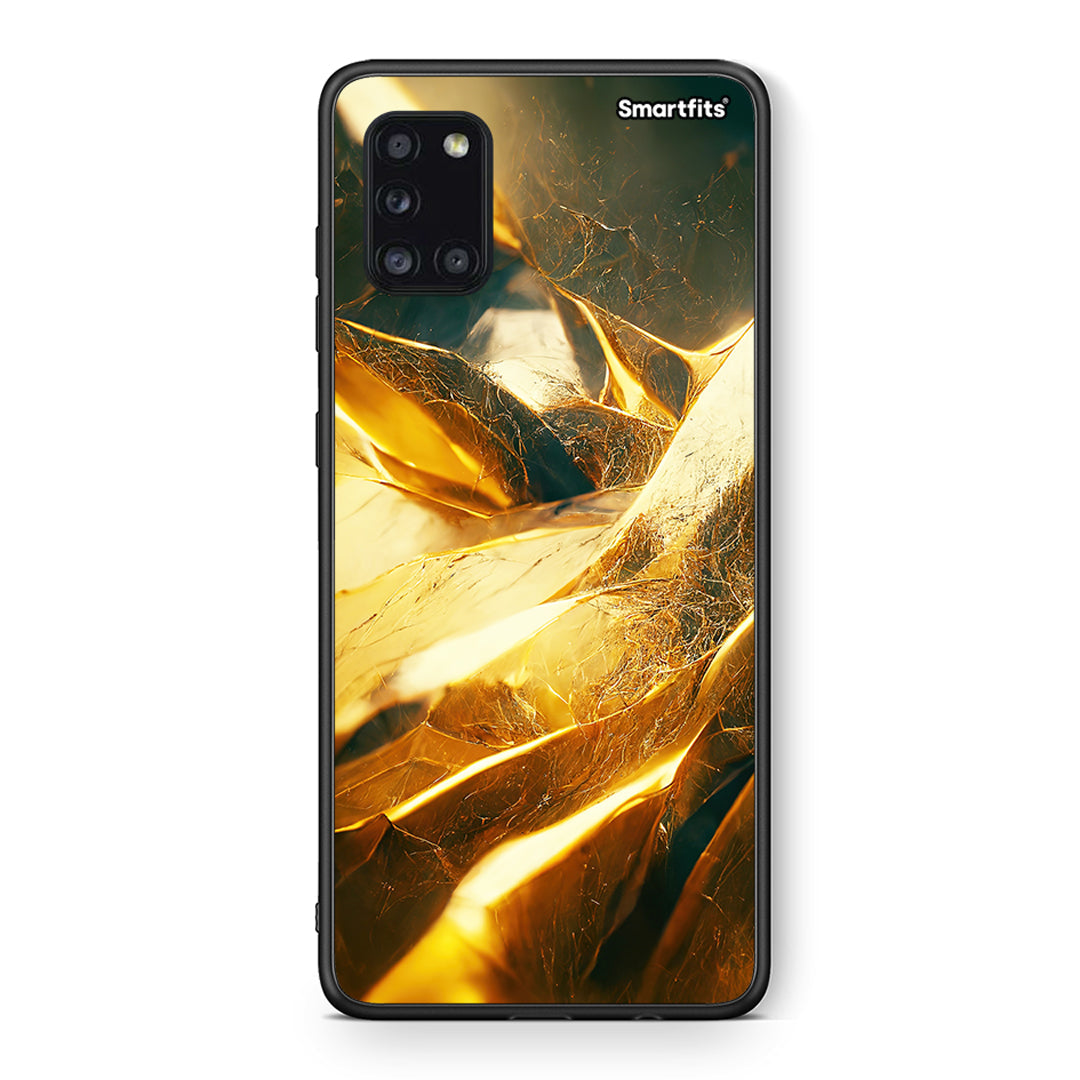 Real Gold - Samsung Galaxy A31 θήκη