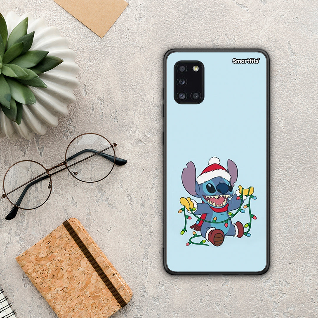 Santa Stich - Samsung Galaxy A31 θήκη