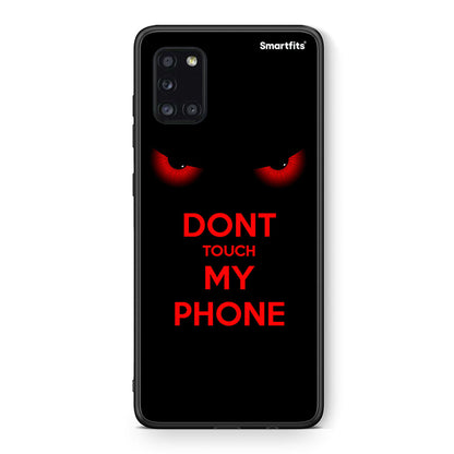 Θήκη Samsung Galaxy A31 Touch My Phone από τη Smartfits με σχέδιο στο πίσω μέρος και μαύρο περίβλημα | Samsung Galaxy A31 Touch My Phone case with colorful back and black bezels