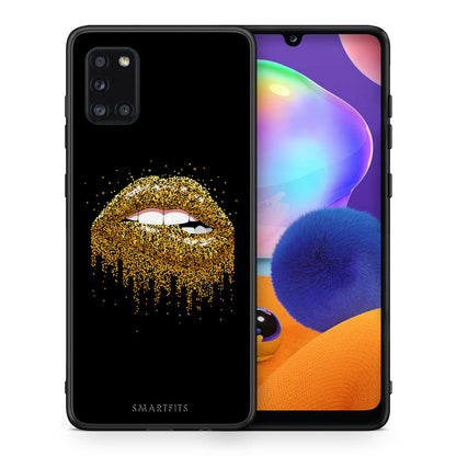 Valentine Golden - Samsung Galaxy A31 θήκη