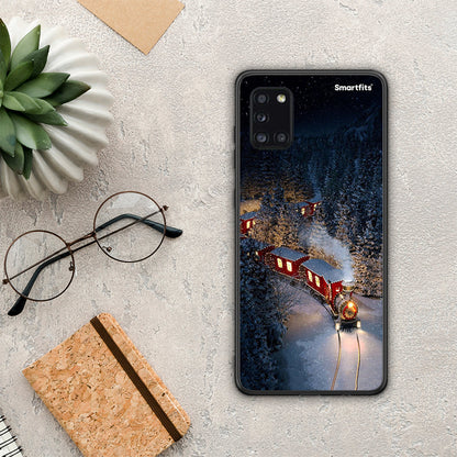 Xmas Train - Samsung Galaxy A31 θήκη