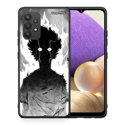 Θήκη Samsung A32 4G Anime Boy από τη Smartfits με σχέδιο στο πίσω μέρος και μαύρο περίβλημα | Samsung A32 4G Anime Boy case with colorful back and black bezels