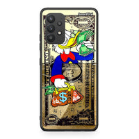 Thumbnail for Samsung A32 4G Duck Money Θήκη από τη Smartfits με σχέδιο στο πίσω μέρος και μαύρο περίβλημα | Smartphone case with colorful back and black bezels by Smartfits