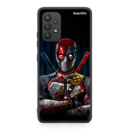 Samsung A32 4G Funny Guy θήκη από τη Smartfits με σχέδιο στο πίσω μέρος και μαύρο περίβλημα | Smartphone case with colorful back and black bezels by Smartfits