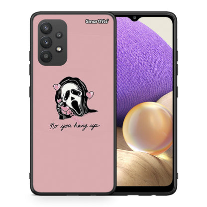 Θήκη Samsung A32 4G Halloween Hang Up από τη Smartfits με σχέδιο στο πίσω μέρος και μαύρο περίβλημα | Samsung A32 4G Halloween Hang Up case with colorful back and black bezels