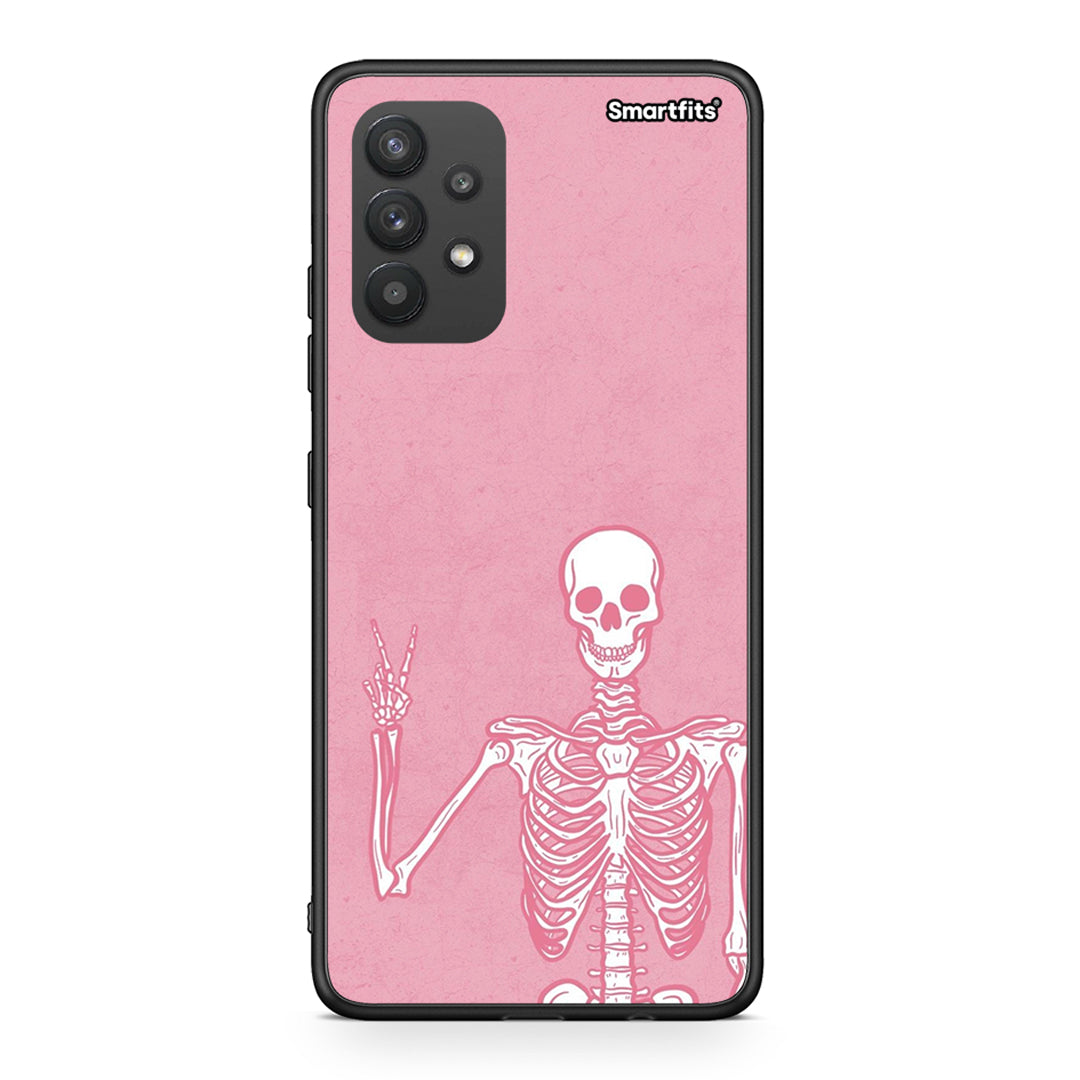 Samsung A32 4G Halloween Motivation Θήκη από τη Smartfits με σχέδιο στο πίσω μέρος και μαύρο περίβλημα | Smartphone case with colorful back and black bezels by Smartfits