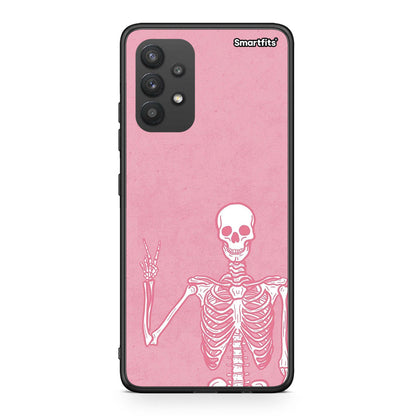 Samsung A32 4G Halloween Motivation Θήκη από τη Smartfits με σχέδιο στο πίσω μέρος και μαύρο περίβλημα | Smartphone case with colorful back and black bezels by Smartfits