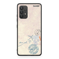 Thumbnail for Samsung A32 4G Where Next Θήκη από τη Smartfits με σχέδιο στο πίσω μέρος και μαύρο περίβλημα | Smartphone case with colorful back and black bezels by Smartfits