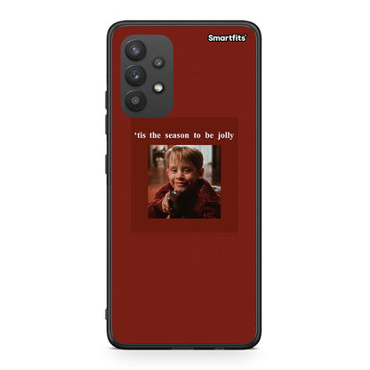 Samsung A32 4G Xmas Ultimate Spirit θήκη από τη Smartfits με σχέδιο στο πίσω μέρος και μαύρο περίβλημα | Smartphone case with colorful back and black bezels by Smartfits