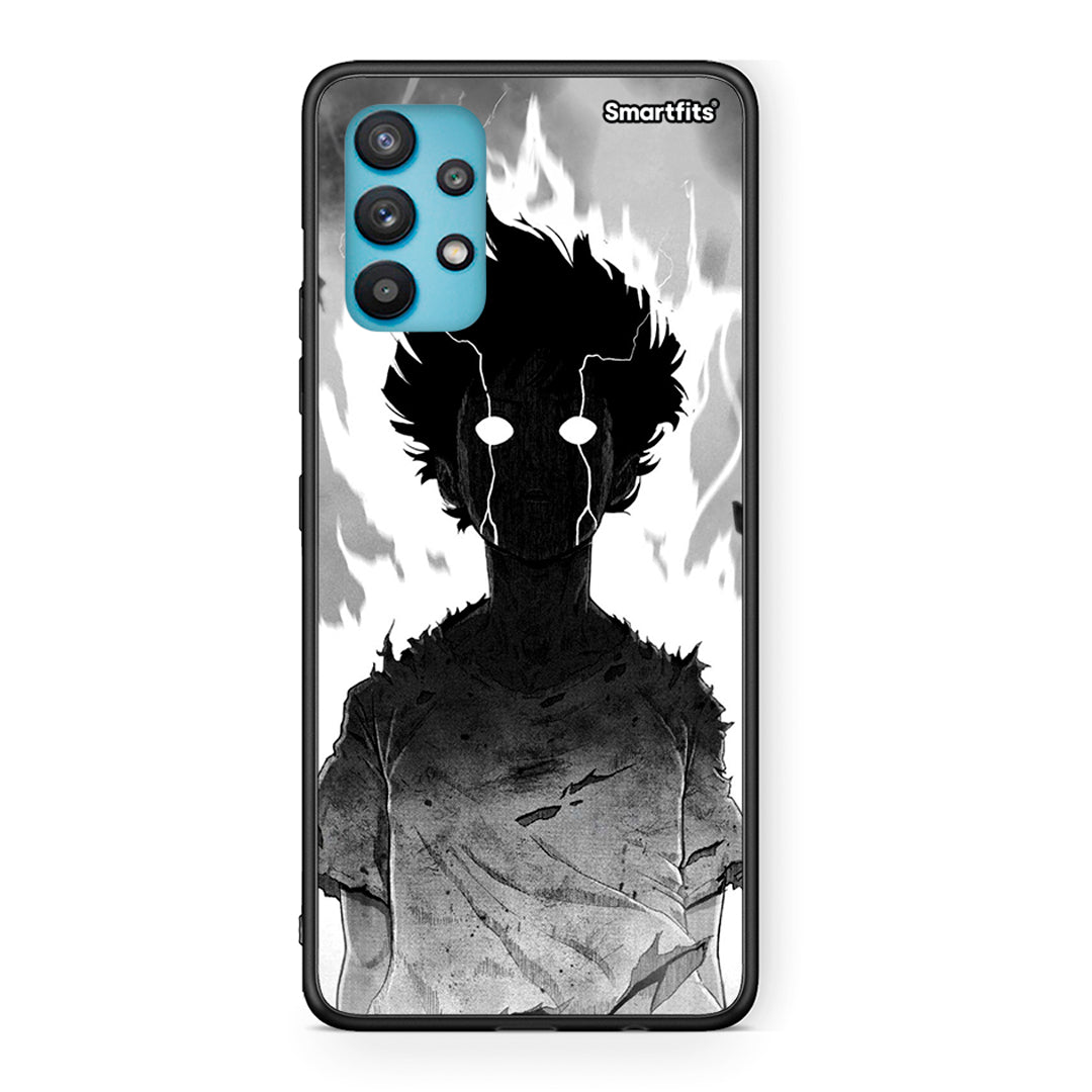 Samsung Galaxy A32 5G Anime Boy Θήκη από τη Smartfits με σχέδιο στο πίσω μέρος και μαύρο περίβλημα | Smartphone case with colorful back and black bezels by Smartfits