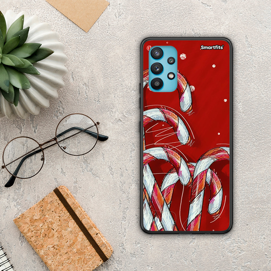 Candy Cane - Samsung Galaxy A32 5G θήκη