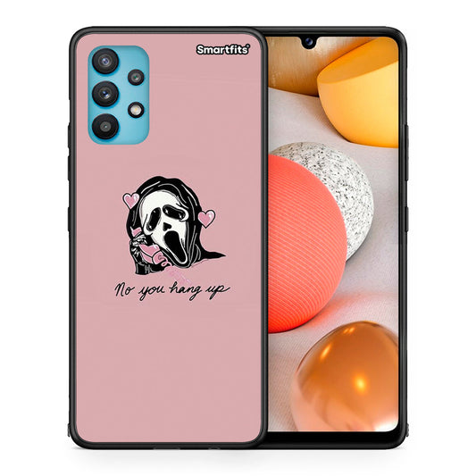 Θήκη Samsung Galaxy A32 5G Halloween Hang Up από τη Smartfits με σχέδιο στο πίσω μέρος και μαύρο περίβλημα | Samsung Galaxy A32 5G Halloween Hang Up case with colorful back and black bezels