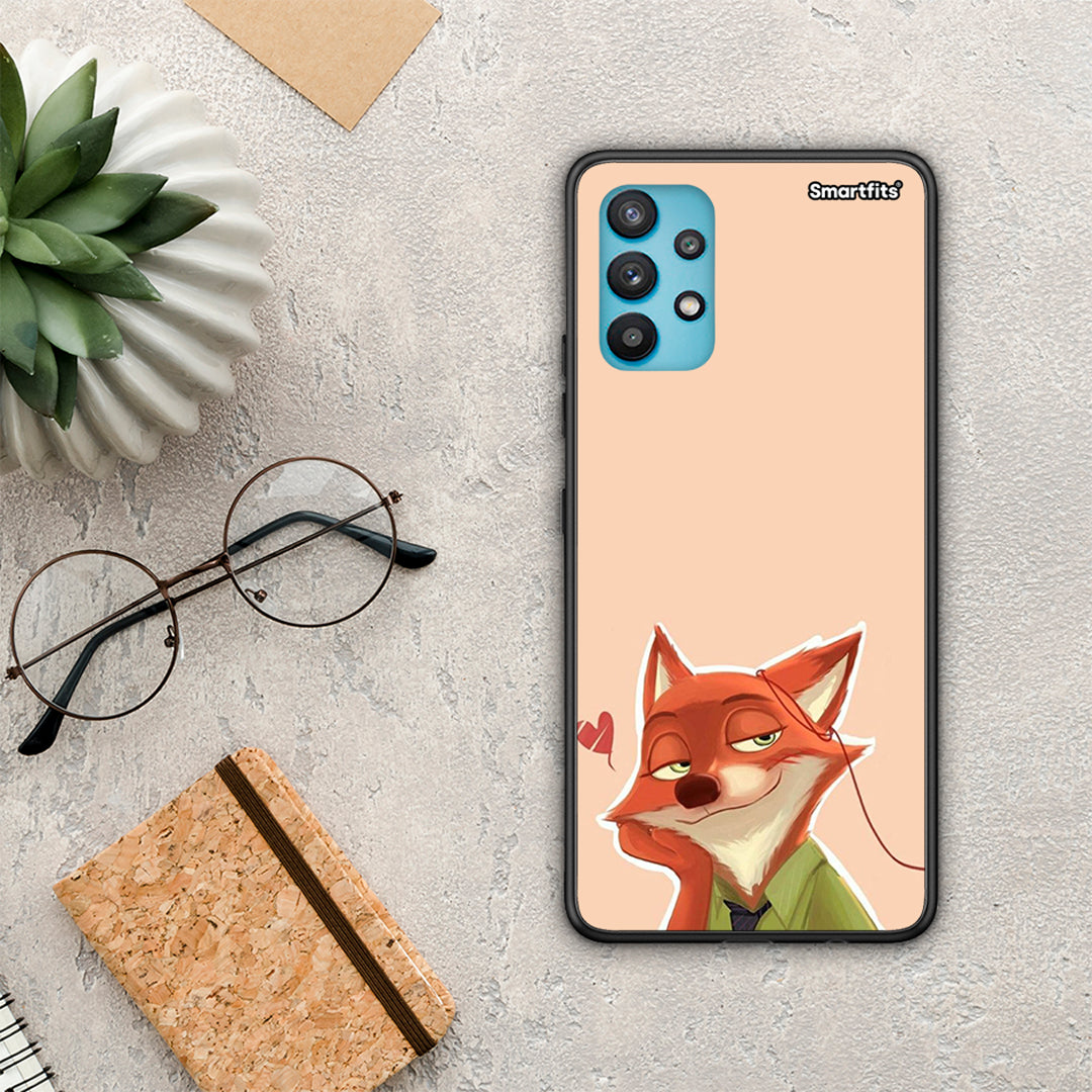 Nick Wilde And Judy Hopps Love 1 - Samsung Galaxy A32 5G θήκη