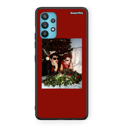 Samsung Galaxy A32 5G Waiting For Xmas θήκη από τη Smartfits με σχέδιο στο πίσω μέρος και μαύρο περίβλημα | Smartphone case with colorful back and black bezels by Smartfits