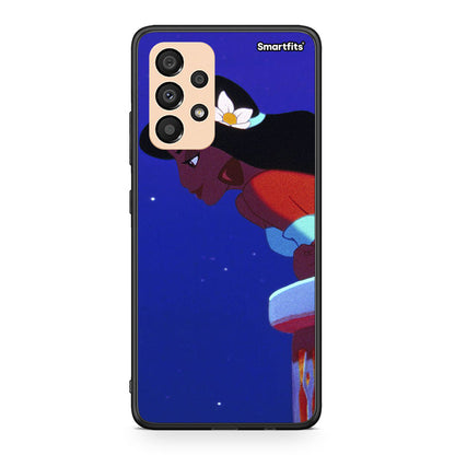 Samsung A33 5G Alladin And Jasmine Love 2 θήκη από τη Smartfits με σχέδιο στο πίσω μέρος και μαύρο περίβλημα | Smartphone case with colorful back and black bezels by Smartfits