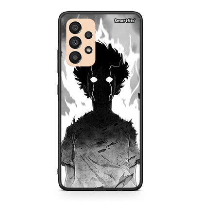 Samsung A33 5G Anime Boy Θήκη από τη Smartfits με σχέδιο στο πίσω μέρος και μαύρο περίβλημα | Smartphone case with colorful back and black bezels by Smartfits