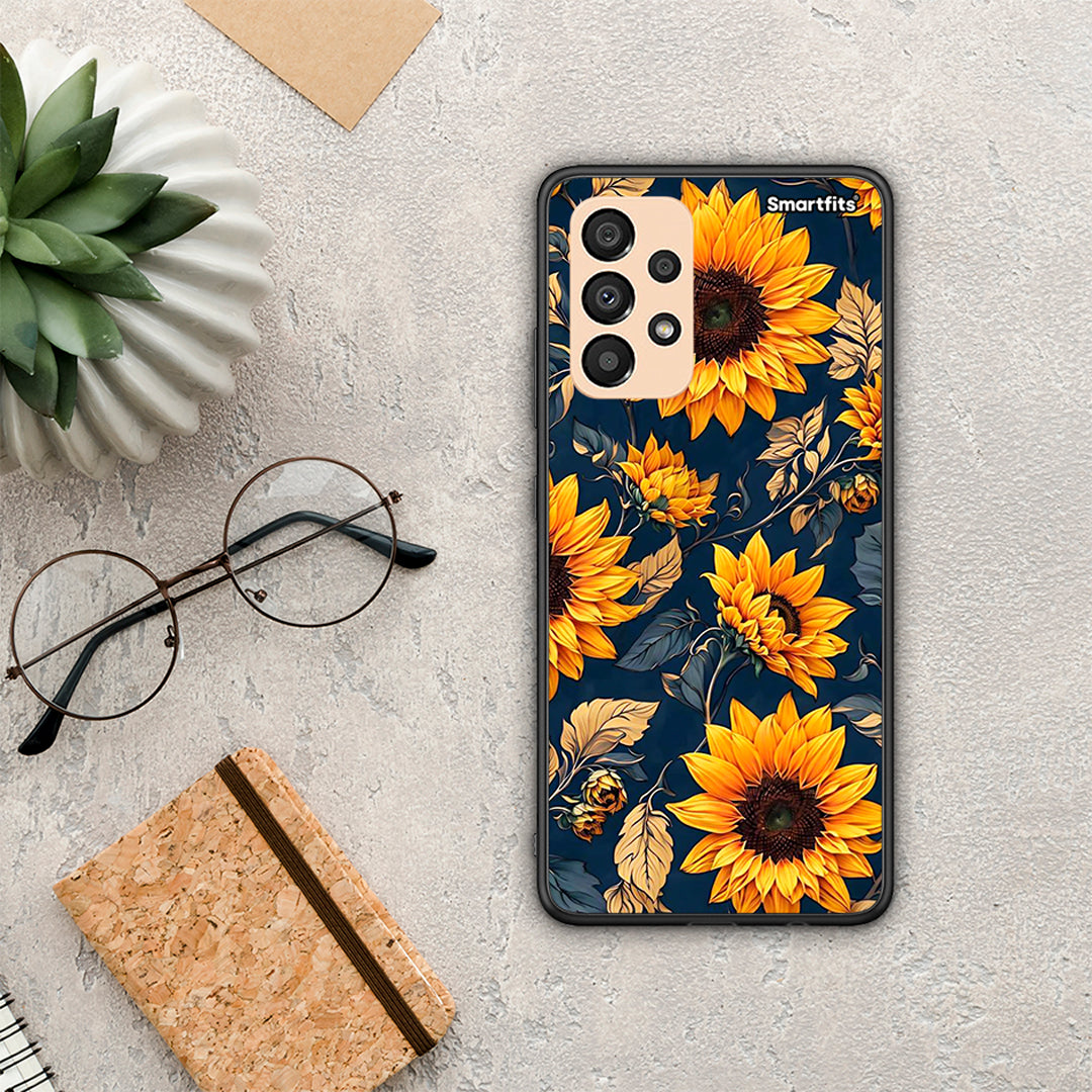 Autumn Sunflowers - Samsung Galaxy A33 5G θήκη