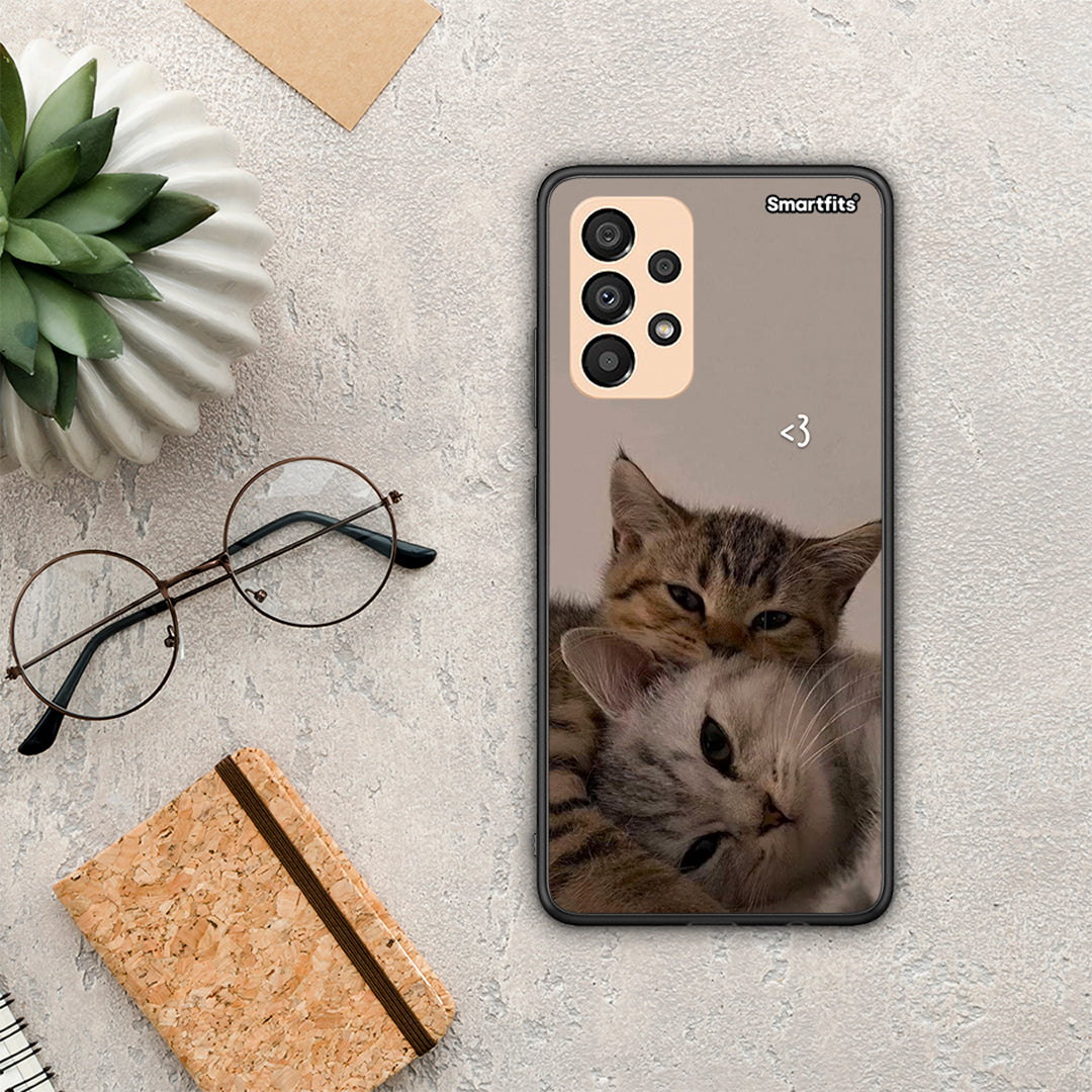 Cats In Love - Samsung Galaxy A33 5G θήκη
