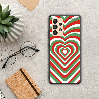 Christmas Hearts - Samsung Galaxy A33 5G θήκη