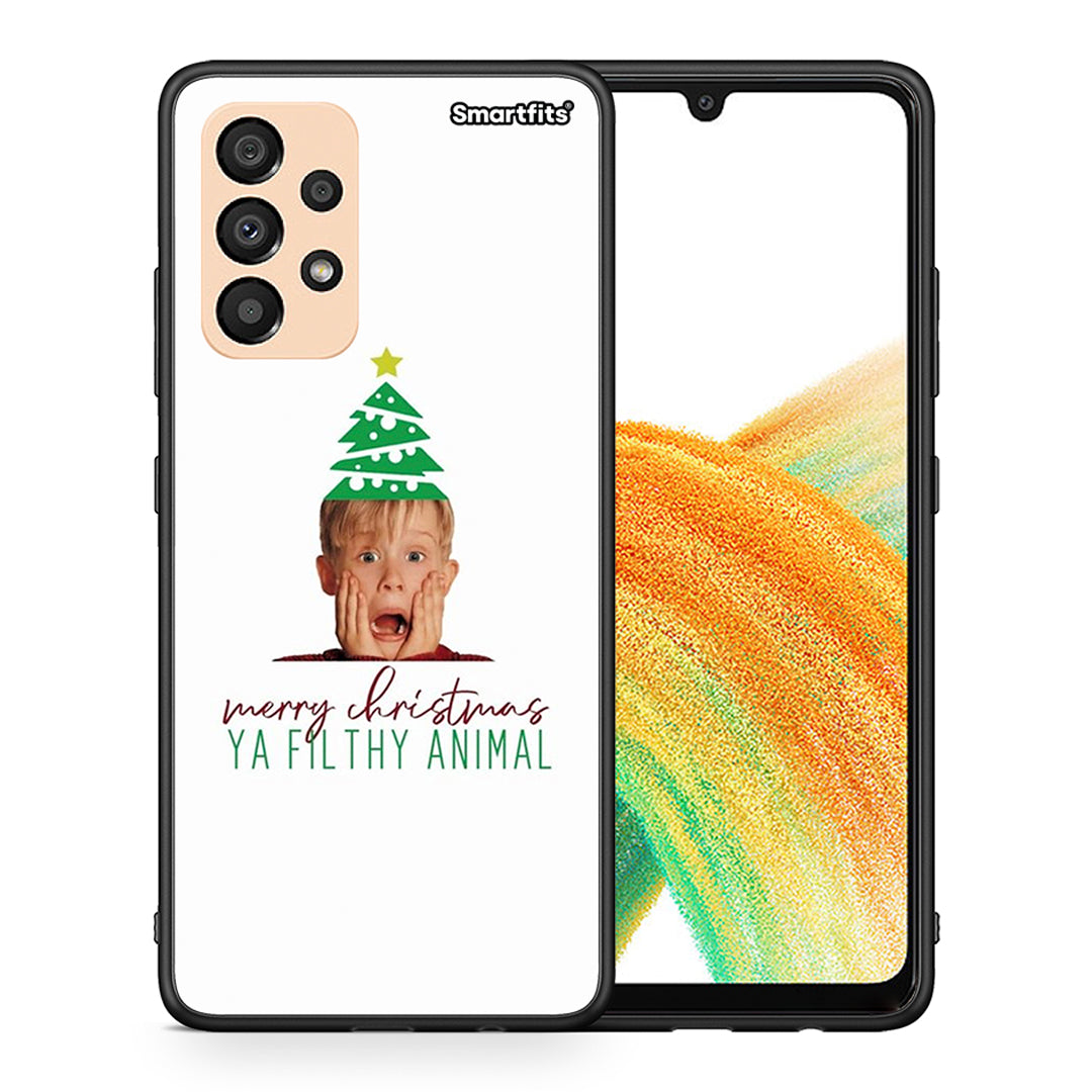 Θήκη Samsung A33 5G Filthy Animal από τη Smartfits με σχέδιο στο πίσω μέρος και μαύρο περίβλημα | Samsung A33 5G Filthy Animal case with colorful back and black bezels