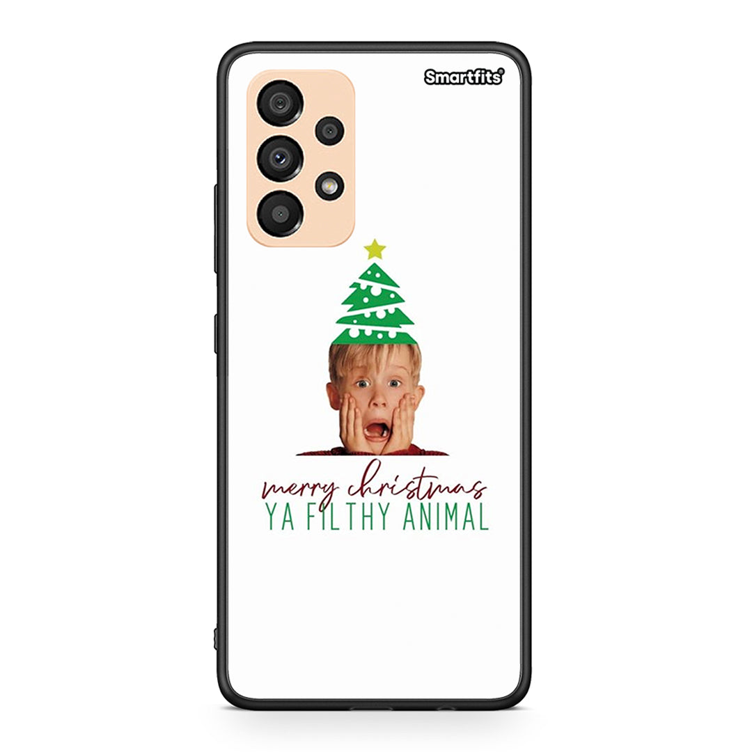 Samsung A33 5G Filthy Animal θήκη από τη Smartfits με σχέδιο στο πίσω μέρος και μαύρο περίβλημα | Smartphone case with colorful back and black bezels by Smartfits