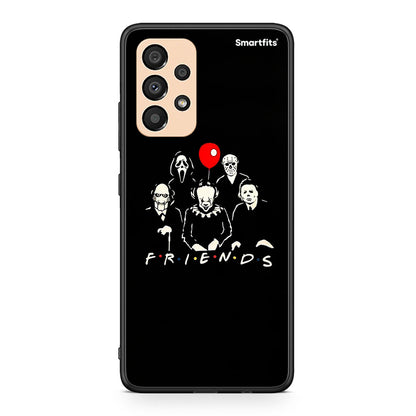 Samsung A33 5G Halloween Friends Θήκη από τη Smartfits με σχέδιο στο πίσω μέρος και μαύρο περίβλημα | Smartphone case with colorful back and black bezels by Smartfits