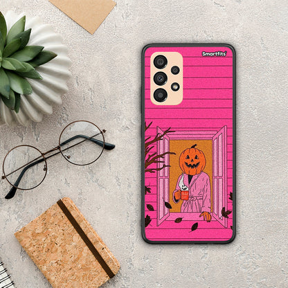Halloween Pumpkin Lady - Samsung Galaxy A33 5G θήκη
