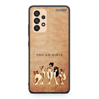 Thumbnail for Samsung A33 5G You Go Girl θήκη από τη Smartfits με σχέδιο στο πίσω μέρος και μαύρο περίβλημα | Smartphone case with colorful back and black bezels by Smartfits