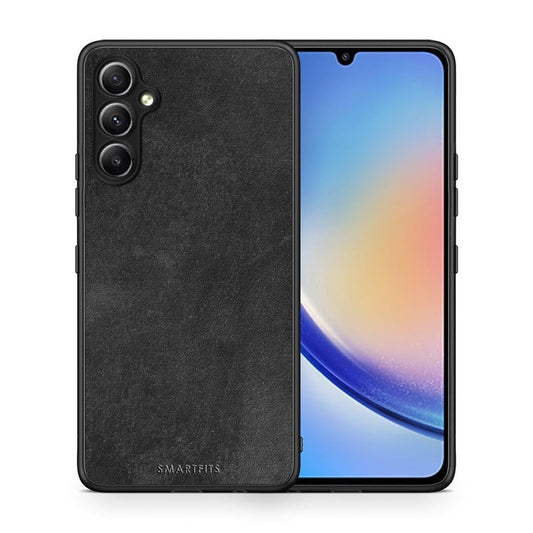 Θήκη Samsung Galaxy A34 Color Black Slate από τη Smartfits με σχέδιο στο πίσω μέρος και μαύρο περίβλημα | Samsung Galaxy A34 Color Black Slate Case with Colorful Back and Black Bezels