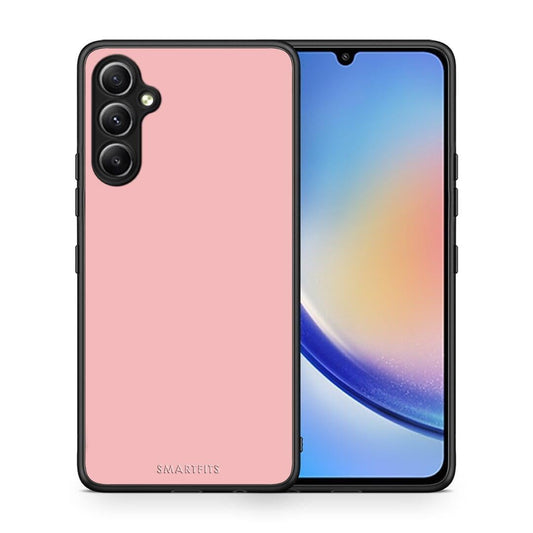 Θήκη Samsung Galaxy A34 Color Nude από τη Smartfits με σχέδιο στο πίσω μέρος και μαύρο περίβλημα | Samsung Galaxy A34 Color Nude Case with Colorful Back and Black Bezels
