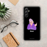 Thumbnail for Θήκη Samsung Galaxy A34 Grandma Mood Black από τη Smartfits με σχέδιο στο πίσω μέρος και μαύρο περίβλημα | Samsung Galaxy A34 Grandma Mood Black Case with Colorful Back and Black Bezels