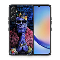 Thumbnail for Θήκη Samsung Galaxy A34 PopArt Thanos από τη Smartfits με σχέδιο στο πίσω μέρος και μαύρο περίβλημα | Samsung Galaxy A34 PopArt Thanos Case with Colorful Back and Black Bezels