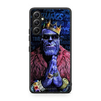 Thumbnail for Θήκη Samsung Galaxy A34 PopArt Thanos από τη Smartfits με σχέδιο στο πίσω μέρος και μαύρο περίβλημα | Samsung Galaxy A34 PopArt Thanos Case with Colorful Back and Black Bezels