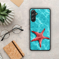 Thumbnail for Θήκη Samsung Galaxy A34 Red Starfish από τη Smartfits με σχέδιο στο πίσω μέρος και μαύρο περίβλημα | Samsung Galaxy A34 Red Starfish Case with Colorful Back and Black Bezels