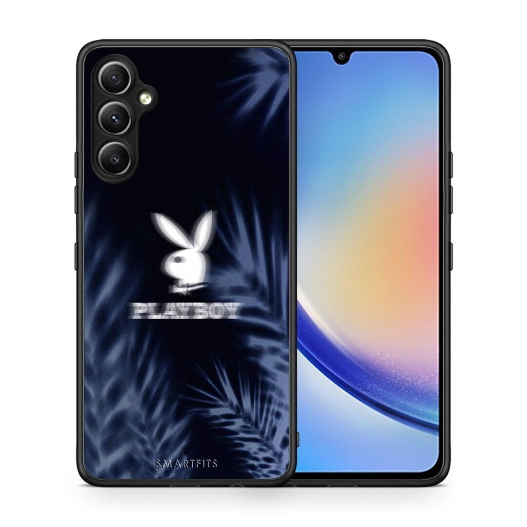 Θήκη Samsung Galaxy A34 Sexy Rabbit από τη Smartfits με σχέδιο στο πίσω μέρος και μαύρο περίβλημα | Samsung Galaxy A34 Sexy Rabbit Case with Colorful Back and Black Bezels