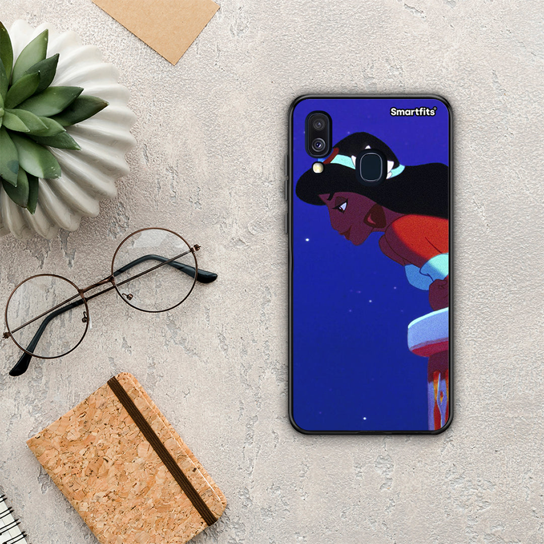 Alladin And Jasmine Love 2 - Samsung Galaxy A40 θήκη