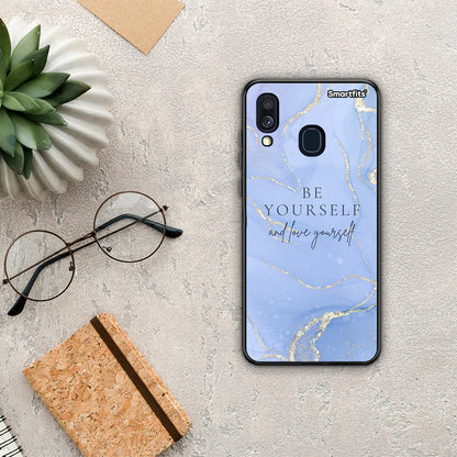 Be Yourself - Samsung Galaxy A40 θήκη