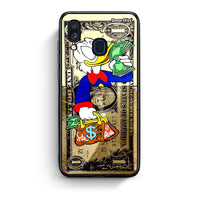 Thumbnail for Samsung A40 Duck Money Θήκη από τη Smartfits με σχέδιο στο πίσω μέρος και μαύρο περίβλημα | Smartphone case with colorful back and black bezels by Smartfits