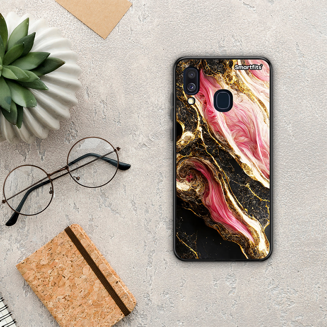 Glamorous Pink Marble - Samsung Galaxy A40 θήκη
