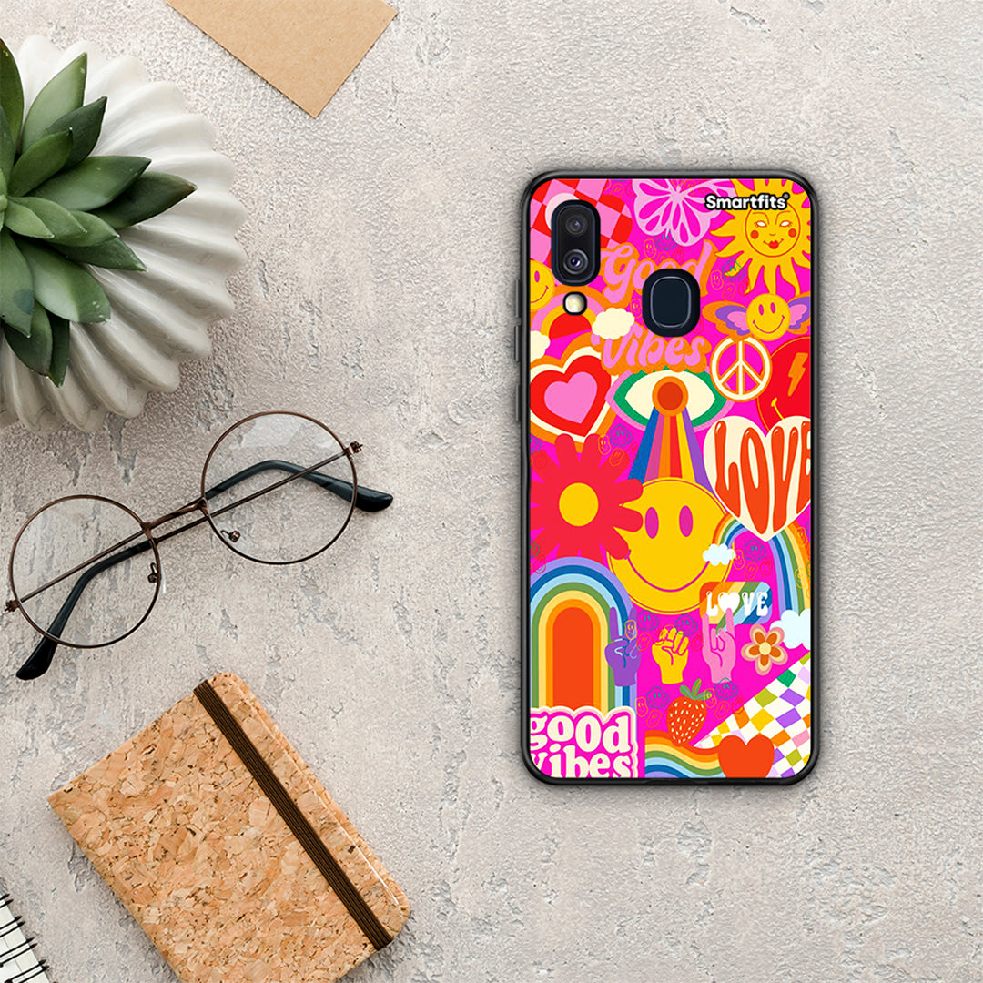 Hippie Love - Samsung Galaxy A40 θήκη