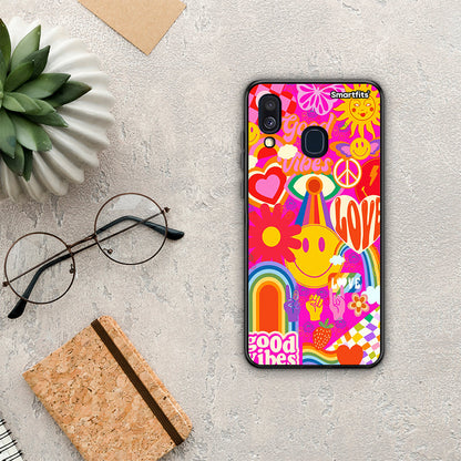 Hippie Love - Samsung Galaxy A40 θήκη