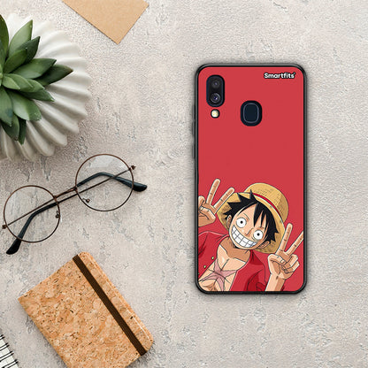 Pirate Luffy - Samsung Galaxy A40 θήκη