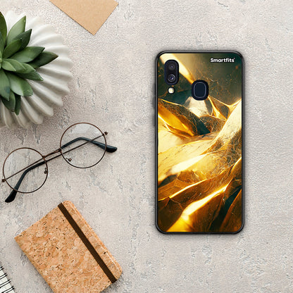 Real Gold - Samsung Galaxy A40 θήκη
