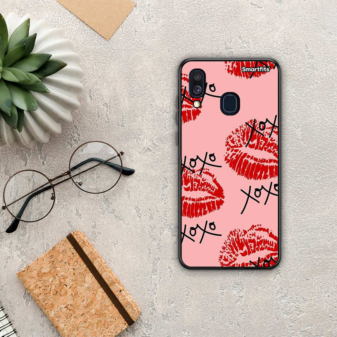 XOXO Lips - Samsung Galaxy A40 θήκη