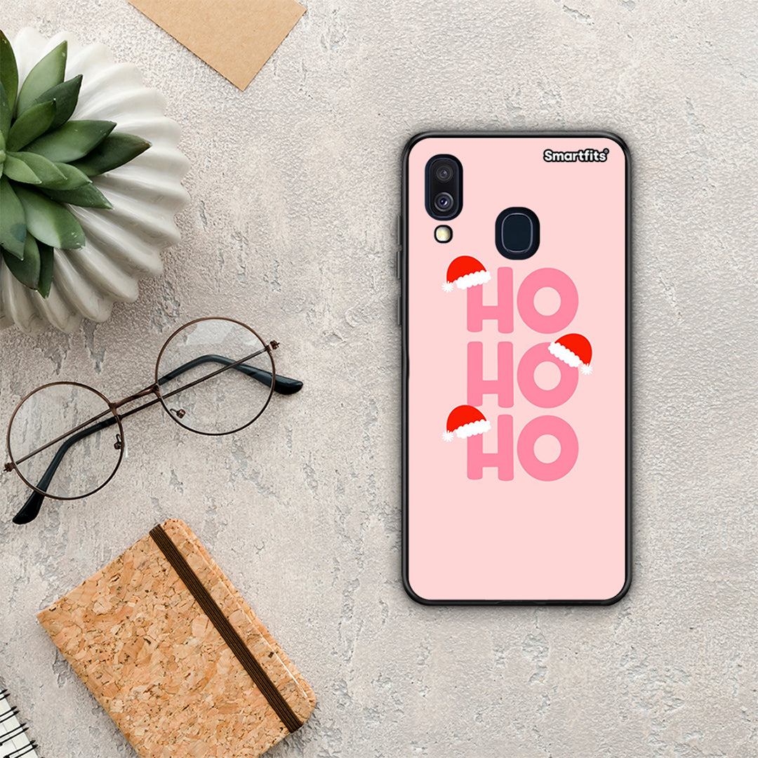 Xmas Ho Ho Ho - Samsung Galaxy A40 θήκη