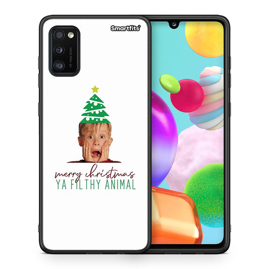 Θήκη Samsung A41 Filthy Animal από τη Smartfits με σχέδιο στο πίσω μέρος και μαύρο περίβλημα | Samsung A41 Filthy Animal case with colorful back and black bezels