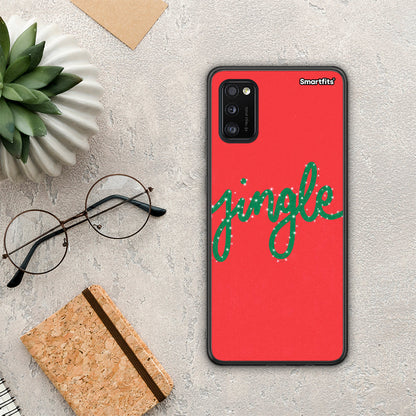Jingle Xmas - Samsung Galaxy A41 θήκη