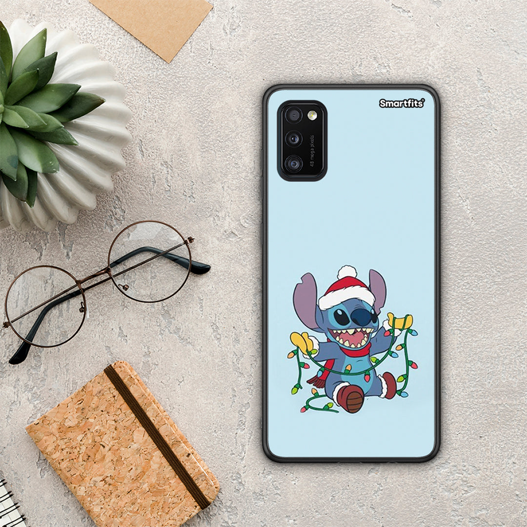 Santa Stich - Samsung Galaxy A41 θήκη