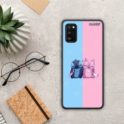 Stitch And Angel - Samsung Galaxy A41 θήκη